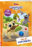 Okładka książki Bingo i Rolly w akcji. Misie Mopsiaków