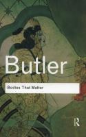 Bodies That Matter. Autor: Judith Butler. SmakLiter.pl Okładka książki Bodies That Matter