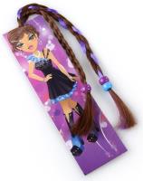 Opakowanie BookBraid - zakładka do książki - Brunetka