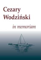 Cezary Wodziński in memoriam. Wydawca: IFiS PAN. SmakLiter.pl Opakowanie Cezary Wodziński in memoriam