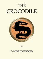 Crocodile. Autor: Dostoevsky  Fyodor. SmakLiter.pl Okładka książki Crocodile