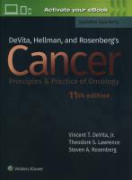 Okładka książki DeVita, Hellman, and Rosenberg's Cancer: Principles & Practice of Oncology