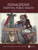 Okładka książki Donaldsons' Essential Public Health