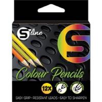 Opakowanie Drewniane Kolorowe Kredki 1/12 krótkie S-LlNE P24/