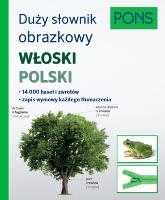 Okładka książki Duży słownik obrazkowy Włoski Polski Pons