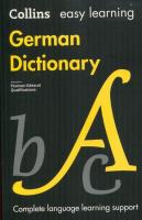 Opakowanie Easy learning german dictionary
