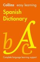 Opakowanie Easy learning spanish dictionary