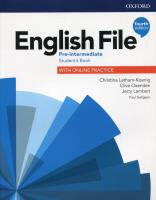 English File 4E Pre-Interned. SB + online practice. Autor: Clive Oxenden; Christina Latham-Koenig, Chomacki Kate. SmakLiter.pl Okładka książki English File 4E Pre-Interned. SB + online practice