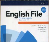 English File Pre-Intermediate Class Audio CDs. Wydawca: Oxford University Press. SmakLiter.pl Opakowanie English File Pre-Intermediate Class Audio CDs