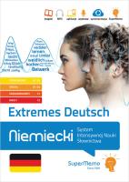 Extremes Deutsch Niemiecki System Intensywnej Nauki Słownictwa (poziom podstawowy A1-A2, średni B1. Autor:   Praca zbiorowa. SmakLiter.pl Okładka książki Extremes Deutsch Niemiecki System Intensywnej Nauki Słownictwa (poziom podstawowy A1-A2, średni B1