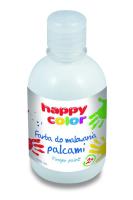 Opakowanie Farba do malowania palcami biały HAPPY COLOR