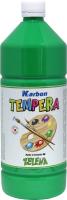 Opakowanie Farba tempera w butelce 1l Zielony , Karbon