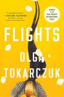 FLIGHTS. Autor: Olga Tokarczuk. SmakLiter.pl Okładka książki FLIGHTS