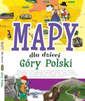 Okładka książki Góry Polski. Mapy dla dzieci