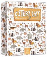 GRA CZTERY ŁAPY. Autor: MARC FRESQUET MARTÍNEZ. SmakLiter.pl Okładka książki GRA CZTERY ŁAPY