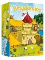 GRA KINGDOMINO. Autor: Bruno Cathala. SmakLiter.pl Okładka książki GRA KINGDOMINO