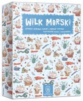 GRA WILK MORSKI. Autor: FLORENT TOSCANO, JOHANNA PONCET. SmakLiter.pl Okładka książki GRA WILK MORSKI