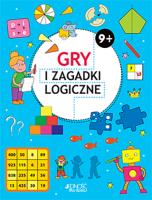 Okładka książki Gry i zagadki logiczne 9+