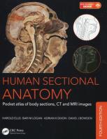 Okładka książki Human Sectional Anatomy
