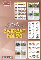 Ilustrowany atlas szkolny. Atlas zwierząt Polski. Autor:   Praca zbiorowa. SmakLiter.pl Okładka książki Ilustrowany atlas szkolny. Atlas zwierząt Polski