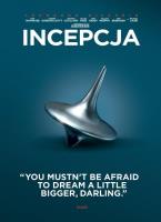 Incepcja DVD. Autor: Christopher Nolan. SmakLiter.pl Okładka książki Incepcja DVD
