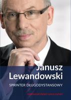 JANUSZ LEWANDOWSKI SPRINTER DŁUGODYSTANSOWY. Autor: JANUSZ LEWANDOWSKI, Leszczyński Adam. SmakLiter.pl Okładka książki JANUSZ LEWANDOWSKI SPRINTER DŁUGODYSTANSOWY
