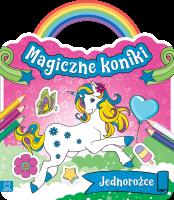 Okładka książki JEDNOROŻCE MAGICZNE KONIKI