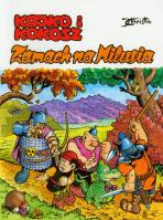 Kajko i Kokosz - Zamach na Milusia. Autor: Janusz Christa. SmakLiter.pl Okładka książki Kajko i Kokosz - Zamach na Milusia