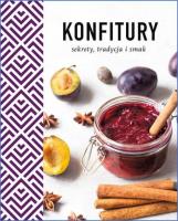 KONFITURY SEKRETY TRADYCJA I SMAK. Autor: Wanda Jackowska. SmakLiter.pl Okładka książki KONFITURY SEKRETY TRADYCJA I SMAK