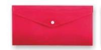 Opakowanie Koperta na zatrzask B6/DL PP-115 różowa PENMATE