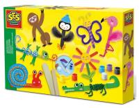 Kreatywna zabawa - Zwierzątka na patyczkach. Wydawca: SES NL. SmakLiter.pl Opakowanie Kreatywna zabawa - Zwierzątka na patyczkach