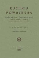 Kuchnia powojenna. Autor: Kiewnarska Elżbieta. SmakLiter.pl Okładka książki Kuchnia powojenna