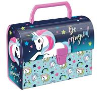 Okładka książki Kuferek oklejany Jednorożec DERFORM