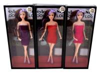 Opakowanie Lalka modna black zginana