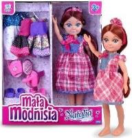Opakowanie Lalka Natalia mała modnisia różowa