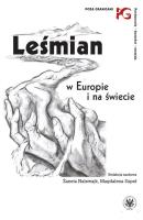 Leśmian w Europie i na świecie. Autor: Nalewajk Żaneta, Supeł Magdalena. SmakLiter.pl Okładka książki Leśmian w Europie i na świecie
