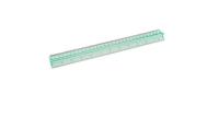 Opakowanie Linijka plastikowa z uchwytem 30 cm D.RECT