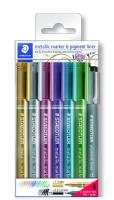 Opakowanie Marker metaliczny 6szt + 308C2-9 gratis