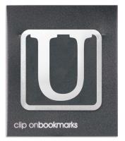 Opakowanie Metalowa zakładka - Litera U Clip-on