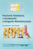 Miniatury matematyczne 64. Autor: Świątek Adela, Łucja Mentzen. SmakLiter.pl Okładka książki Miniatury matematyczne 64