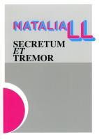 Okładka książki Natalia LL Secretum et Tremor