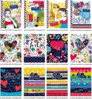 Opakowanie Notatnik ozdobny 105x165/80K gładki FRESH