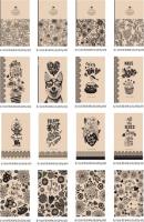 Opakowanie Notatnik ozdobny 113x165/96K krat/gład/linia FRESH