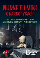 Nudne filmiki o narkotykach. Autor: Leszek Korzeniecki, Jakub Herok. SmakLiter.pl Okładka książki Nudne filmiki o narkotykach