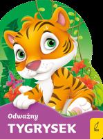 ODWAŻNY TYGRYSEK WYKROJNIK. Autor: Opracowanie zbiorowe. SmakLiter.pl Okładka książki ODWAŻNY TYGRYSEK WYKROJNIK