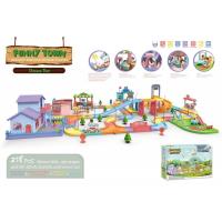 Opakowanie Ogromny tor z mostem dla autek z miastem