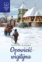 OPOWIEŚĆ WIGILIJNA. Autor: Charles Dickens. SmakLiter.pl Okładka książki OPOWIEŚĆ WIGILIJNA