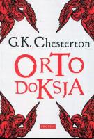 Ortodoksja BR w.2019. Autor: G.K. Chesterton. SmakLiter.pl Okładka książki Ortodoksja BR w.2019