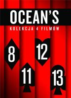 Okładka książki Pakiet: Ocean's 8/11/12/13 (4 DVD)