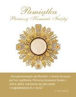 Okładka książki Pamiątka Pierwszej Komunii Świętej (hostia)